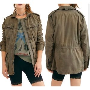 Free People Military Jacket
